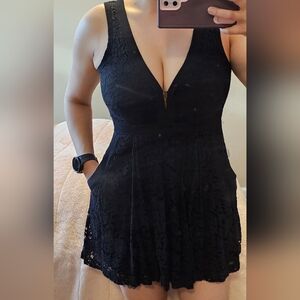 Black summer dress